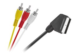 KABEL EURO - 3 x RCA 1,5M