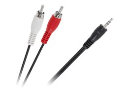 KABEL JACK 3,5-2 x RCA 5M