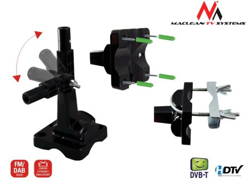 ANTENA TV DVB-T WEW-ZEW MCTV-970 BLACK ANTENA TV DVB-T WEW-ZEW MCTV-970 BLACK