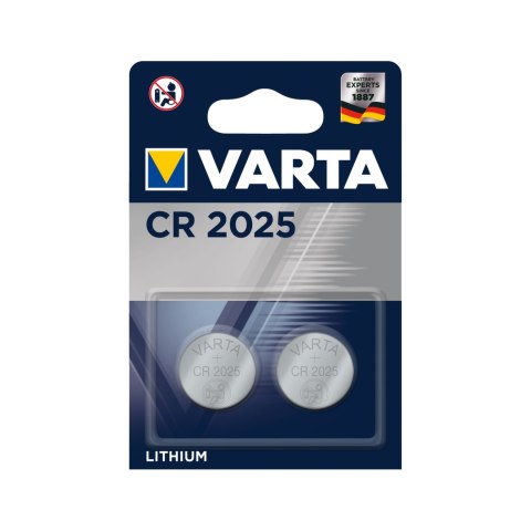 BATERIA VARTA CR2025 2SZT./BL. BATERIA VARTA CR2025 2SZT./BL.