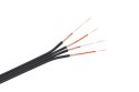 KABEL 4 x RCA CZARNY