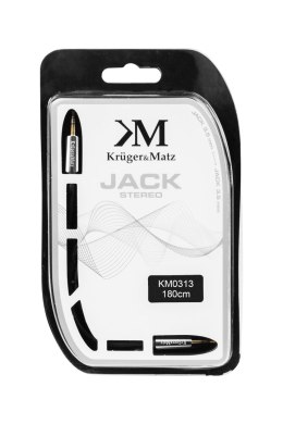 KABEL WTYK  PROSTY - WTYK  PROSTY JACK 3.5 STEREO 1.8M KRUGER&MATZ