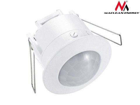 MCE20 CZUJNIK RUCHU PIR SUFITOWY DO ZABUDOWY MACLEAN ENERGY 200W ZASIĘG 6M MCE20 CZUJNIK RUCHU PIR SUFITOWY DO ZABUDOWY MACLEAN ENERGY 200W ZASIĘG 6M