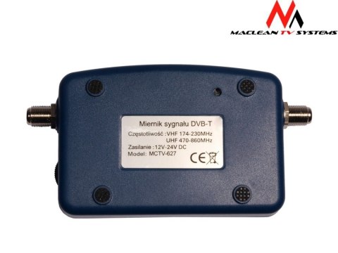 MIERNIK TELEWIZYJNY DVB-T MCTV-627 MIERNIK TELEWIZYJNY DVB-T MCTV-627