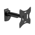 UCHWYT ŚCIENNY DO TV 23-43" CZARNY LCD-UCH0042