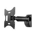 UCHWYT ŚCIENNY DO TV 23-43" CZARNY LCD-UCH0042
