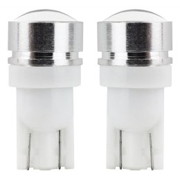 ŻARÓWKI LED STANDARD T10 W5W 3xCOB H P 1,5W 12V SOCZEWKA AMIO-01624