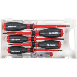 10510 ZESTAW WKRĘTAKÓW ELEKTROTECHNICZNYCH 1000V 6 ELEMENTÓW