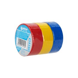 13123 TAŚMA IZOLACYJNA 19 MM x 0,13 MM x 3 M (3 SZTUKI)