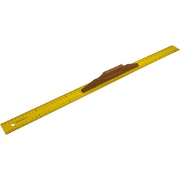 21077 PRZYMIAR METALOWY Z  PODZIAŁKĄ 750MM, N P. DO CIĘCIA  PŁYT G/K