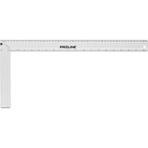 21350 KĄTOWNIK ŚLUSARSKI, STOLARSKI, ALUMINIOWY, 500x235 MM, PROLINE