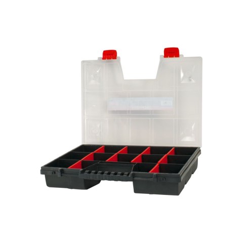 35704 ORGANIZER DIY Z RĄCZKĄ 15 PRZEGRÓDEK, 65x290x390 MM, PROLINE 35704 ORGANIZER DIY Z RĄCZKĄ 15 PRZEGRÓDEK, 65x290x390 MM, PROLINE