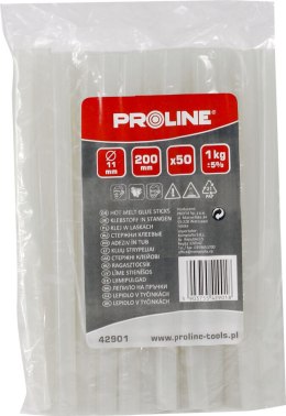 42901 KLEJ W LASKACH 11MM; L:200MM, 50 SZTUK, PROLINE