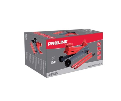 46925 PODNOŚNIK HYDRAULICZNY, 3T, 150-500 MM, PROLINE 46925 PODNOŚNIK HYDRAULICZNY, 3T, 150-500 MM, PROLINE