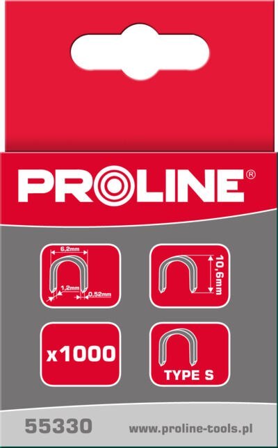 55330 ZSZYWKI HARTOWANE TY P R PÓŁOKRĄGŁE, L=10MM, PROLINE 55330 ZSZYWKI HARTOWANE TY P R PÓŁOKRĄGŁE, L=10MM, PROLINE