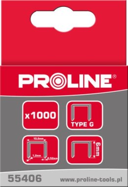 55410 ZSZYWKI HARTOWANE TY P G  PROSTOKĄTNE, L=10MM, PROLINE