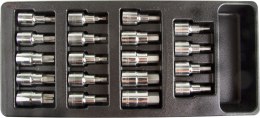 58787 TACKA NUMER 14 - ZESTAW BITO NASADEK HEx I TORx, 19 ELEMENTÓW