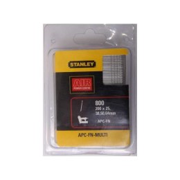 APCFNMUL GWOŹDZIE SZTYFTOWE - ZESTAW 25, 38, 50, 64 MM, 800 SZTUK, STANLEY
