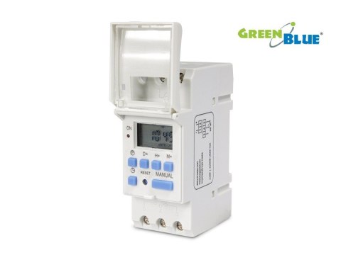 GB104 WŁĄCZNIK CZASOWY - TIMER CYFROWY NA SZYNĘ DIN GREENBLUE GB104 WŁĄCZNIK CZASOWY - TIMER CYFROWY NA SZYNĘ DIN GREENBLUE