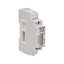 1-FAZOWY WSKAŹNIK ZUŻYCIA ENERGII ELEKTRYCZNEJ, 80A,  PORT RS-485, 1 MODUŁ, DIN TH-35MM