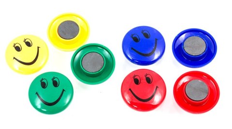 AG348 MAGNESY NA LODÓWKĘ UŚMIECH 8 SZT. AG348 MAGNESY NA LODÓWKĘ UŚMIECH 8 SZT.