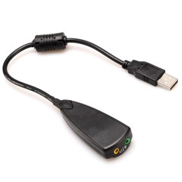AK103C KARTA DŹWIĘKOWA USB 7.1 KABEL