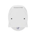 CZUJNIK RUCHU 180ST., REGULACJA  PIONOWA I  POZIOMA, IP44, 1200W, BIAŁY