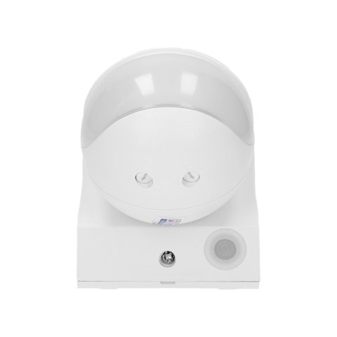 CZUJNIK RUCHU 180ST., REGULACJA PIONOWA I POZIOMA, IP44, 1200W, BIAŁY CZUJNIK RUCHU 180ST., REGULACJA PIONOWA I POZIOMA, IP44, 1200W, BIAŁY