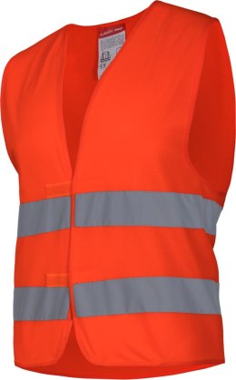 LPKO22XL KAMIZELKA OSTRZEGAWCZA,  POMARAŃCZOWA, H:182-188, C:116-120, XXL