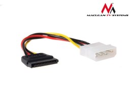 MCTV-633 KABEL ADA PTER ZASILANIA MOLEx SATA 15 CM MACLEAN