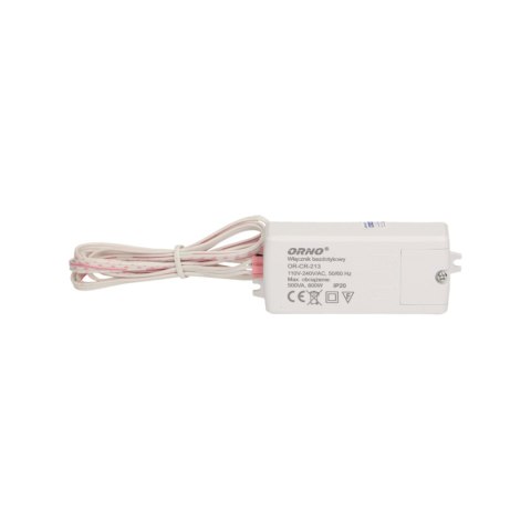 WŁĄCZNIK BEZDOTYKOWY DWUBIEGUNOWY, IP20, 800W WŁĄCZNIK BEZDOTYKOWY DWUBIEGUNOWY, IP20, 800W
