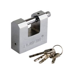 24281 KŁÓDKA 80MM ŻELIWNA TRZ PIEŃ HARTOWANA KLUCZ FREZOWANY, PROLINE