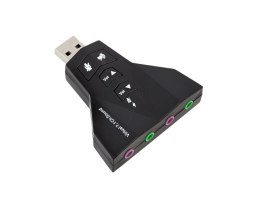 AK103D KARTA DŹWIĘKOWA MUZYCZNA USB 7.1