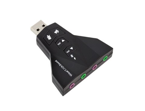 AK103D KARTA DŹWIĘKOWA MUZYCZNA USB 7.1 AK103D KARTA DŹWIĘKOWA MUZYCZNA USB 7.1