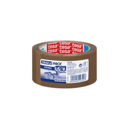 H5716800 TAŚMA  PAKOWA MOCNA CICHOODWIJALNA 66M / 50MM BRĄZOWA TESA