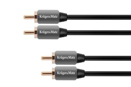 KABEL 2RCA-2RCA 3.0M KRUGER&MATZ