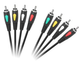 KABEL 4RCA-4RCA 1.0M CABLETECH ECO-LINE