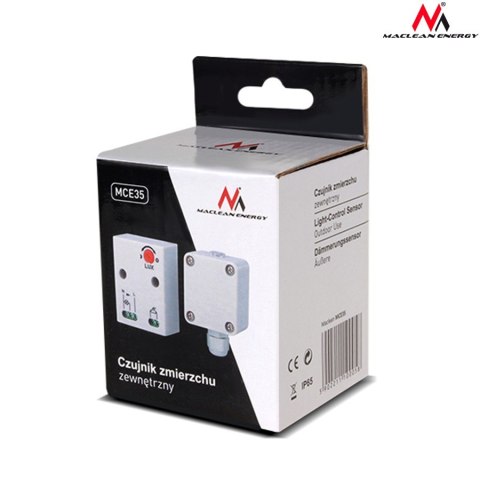 MCE35 CZUJNIK ZMIERZCHOWY Z ZEWNĘTRZNĄ SONDĄ MAx 3450W MCE35 CZUJNIK ZMIERZCHOWY Z ZEWNĘTRZNĄ SONDĄ MAx 3450W