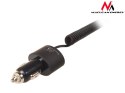 MCE76 37545 ŁADOWARKA SAMOCHODOWA 2xUSB, 5.2A, LIGHTNING S PIRALNY 1.8M