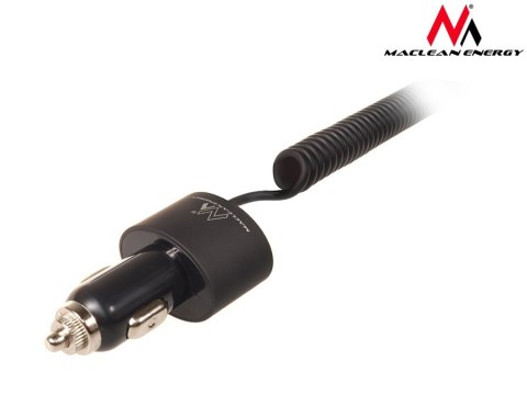 MCE76 37545 ŁADOWARKA SAMOCHODOWA 2xUSB, 5.2A, LIGHTNING S PIRALNY 1.8M MCE76 37545 ŁADOWARKA SAMOCHODOWA 2xUSB, 5.2A, LIGHTNING S PIRALNY 1.8M