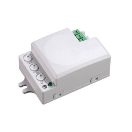 MIKROFALOWY CZUJNIK RUCHU, MINI, 360/180ST. IP20, 1200W