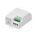 MIKROFALOWY CZUJNIK RUCHU, MINI, 360/180ST. IP20, 1200W