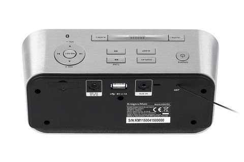 RADIOBUDZIK KRUGER&MATZ KM1150 , BLUETOOTH , AUX, USB RADIOBUDZIK KRUGER&MATZ KM1150 , BLUETOOTH , AUX, USB