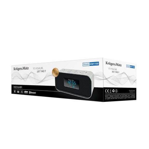 RADIOBUDZIK KRUGER&MATZ KM1150 , BLUETOOTH , AUX, USB RADIOBUDZIK KRUGER&MATZ KM1150 , BLUETOOTH , AUX, USB