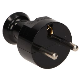 WTYCZKA  PROSTA 2P+Z, CZARNA
