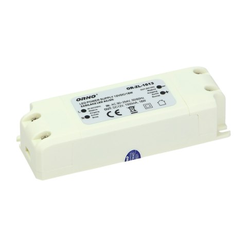 ZASILACZ DO LED 12VDC 18W, IP20 ZASILACZ DO LED 12VDC 18W, IP20