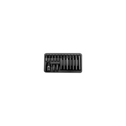 10745 KOŃCÓWKI, BITY, 3/8 CALA TORx SECURITY T20-T55, L=30/75MM,15 ELEMENTÓW