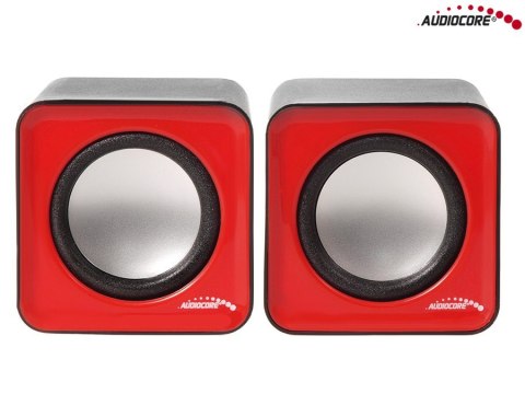 AC870 R 43397 GŁOŚNIKI KOM PUTEROWE 6W USB RED&BLACK AC870 R 43397 GŁOŚNIKI KOM PUTEROWE 6W USB RED&BLACK
