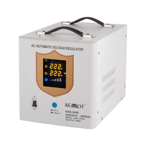 AUTOMATYCZNY STABILIZATOR NA PIĘCIA KEMOT SHB-3000 AUTOMATYCZNY STABILIZATOR NA PIĘCIA KEMOT SHB-3000