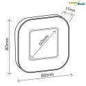 GB524 46005 CYFROWY TIMER STO PER MINUTNIK MAGNETYCZNY Z DOTYKOWYM EKRANEM